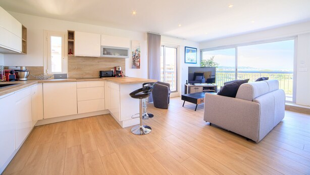 TV - Apartment in Mandelieu-la-napoule with 2 bedrooms sleeps 4 (Mandelieu-la-napoule)