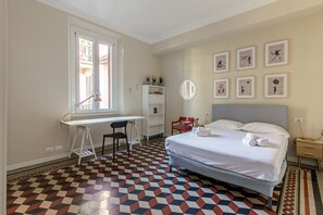 1 bedroom, iron/ironing board, travel crib, free WiFi