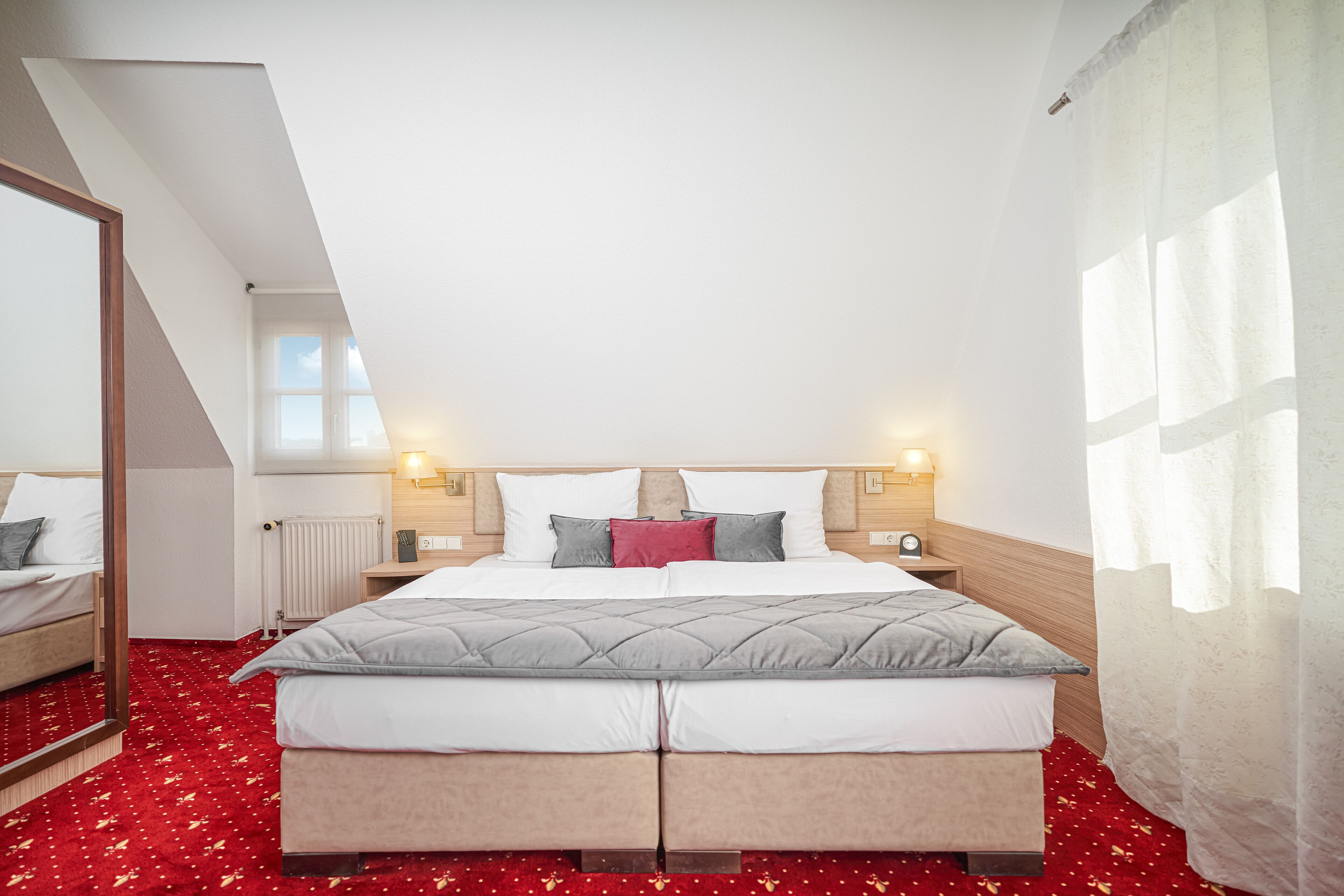 Apartment | Zimmersafe, Schreibtisch, laptopgeeigneter Arbeitsplatz