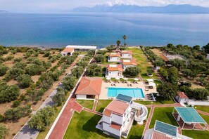 Aerial view - Blue Marine Village (Chalcis)