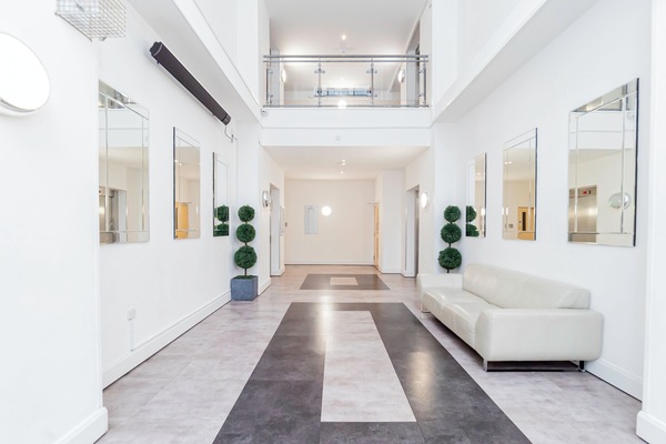 Welcoming lobby area, offering a comfortable and relaxing space to unwind. A perfect spot to settle in and enjoy a peaceful moment before heading to your next adventure.
