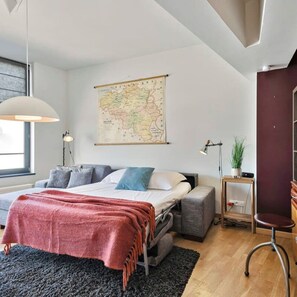 Apartment | 1 bedroom, Internet - Stylish Apartment With big Terrace and Great View (Ostend)