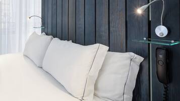 Habitación Premium doble | Caja fuerte, sistema de insonorización, tabla de planchar con plancha