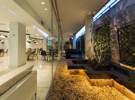 Sala de estar en el lobby