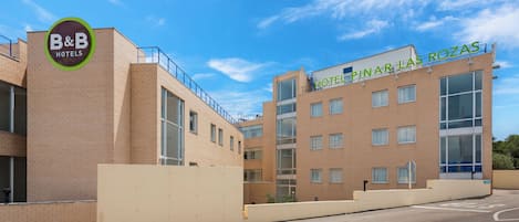 Majoituspaikan julkisivu