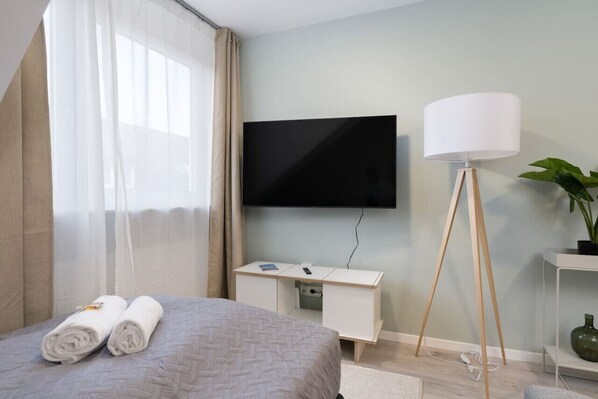 1 Schlafzimmer, Bügeleisen/Bügelbrett, WLAN, Bettwäsche