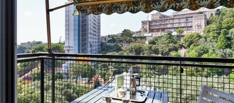 Golden skyview from San Martino