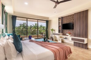 Superior Villa | Premium bedding, down comforters, individually decorated - AlohaStayz (Anjuna)