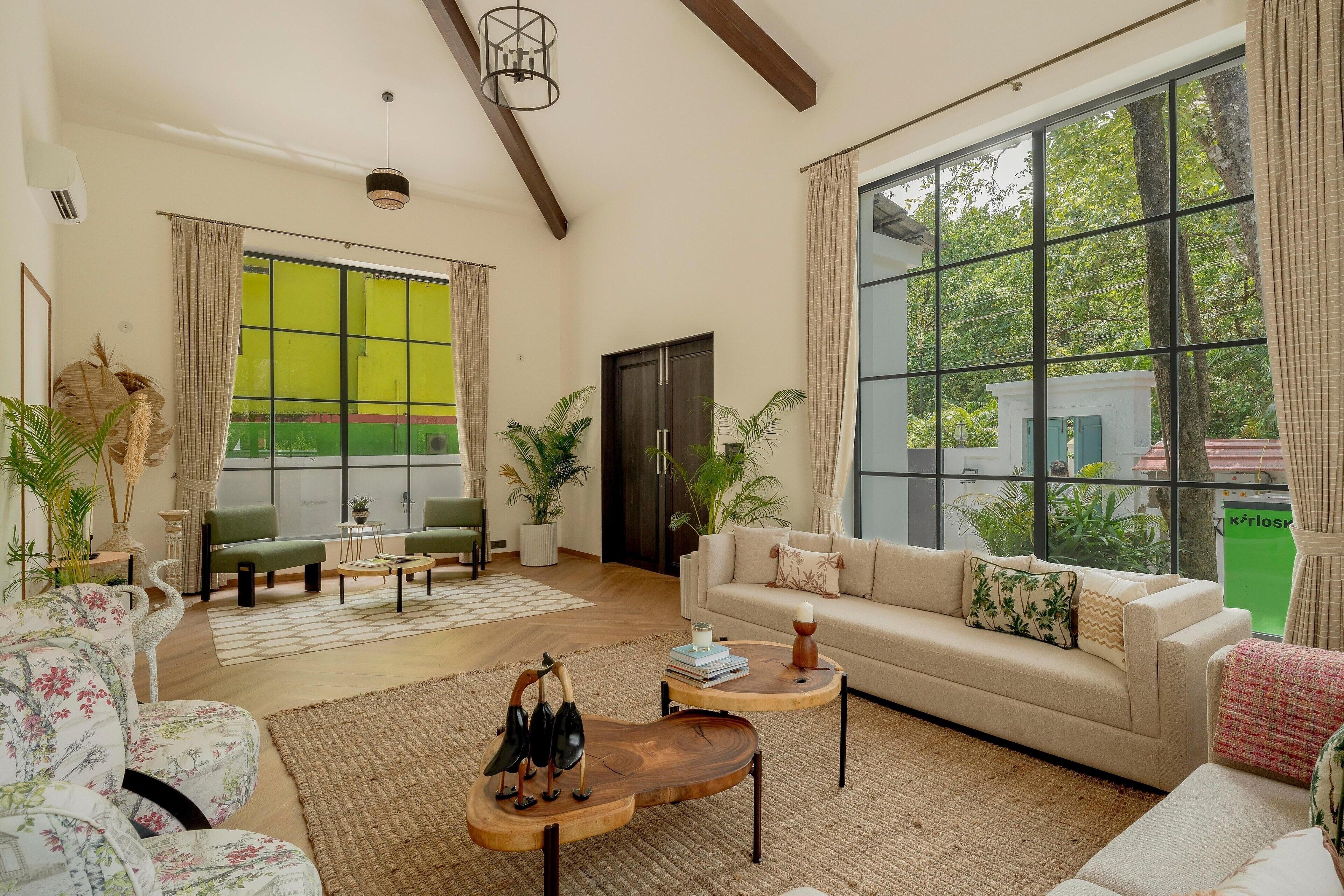 Premium-Villa, 4 Schlafzimmer | Wohnbereich | 48-Zoll-Smart-TV mit Digitalempfang, Netflix, Streaming-Dienste