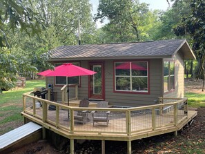 Terrace/patio - Antler Ridge Cabin One (Murfreesboro)
