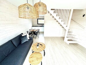 Living area - Komfortable Moderne Ferienhauser mit Klimaanlage Grzybowo bei Kołobrzeg (Grzybowo)