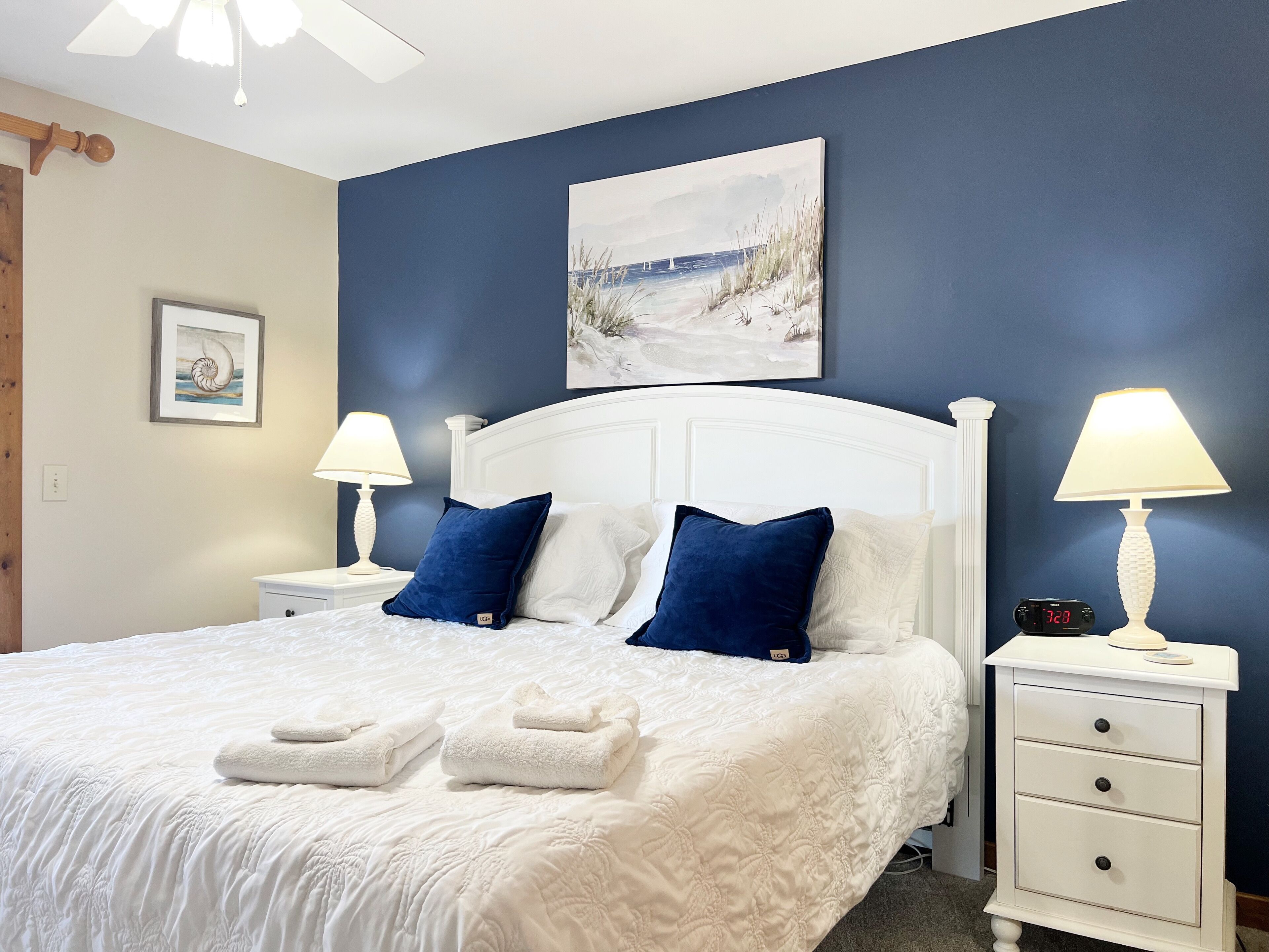 Watch Dolphins from the deck of this updated townhome just steps from the ocean