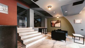 Zona de estar del vestíbulo