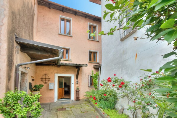 Fassade der Unterkunft