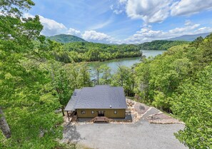 Exterior - The Cove | Brand new Smoky Mtn Cabin on Lake Fontana! (Bryson City)