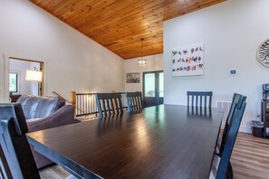 Dining - The Cove | Brand new Smoky Mtn Cabin on Lake Fontana! (Bryson City)