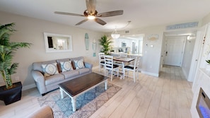 Condo, 2 Bedrooms | Living area - Seacrest 614 2 Bedroom Condo by RedAwning (Fort Walton Beach)