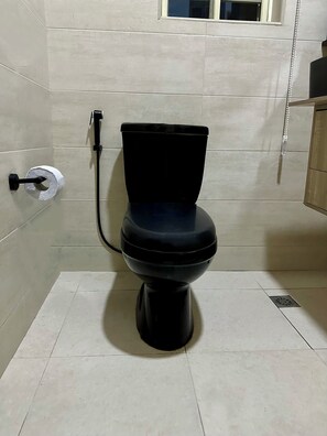 Towels, soap, toilet paper