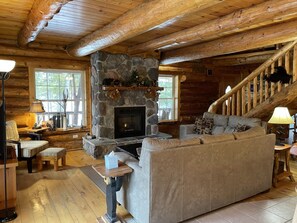 スマートテレビ、暖炉