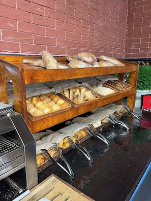Free daily self-serve breakfast - Gabala Bless Hotel Cottage (Gabala)