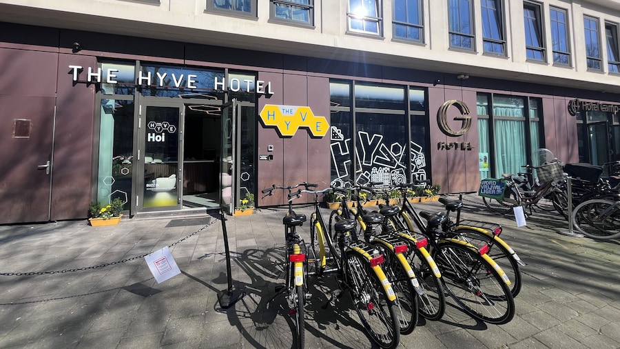 The Hyve Capsule hostel Amsterdam