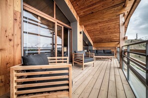 Terrace/patio - Koya - Apartment in Alpe d'Huez (Alpe d`Huez)