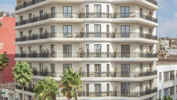 Voorkant van accommodatie