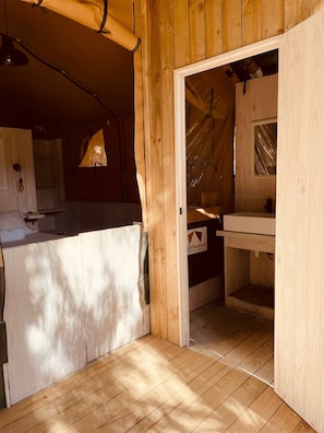 Façade de l’hébergement