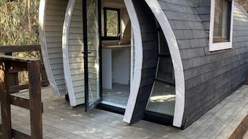 Cabaña bosque tiny un ambiente | Living area