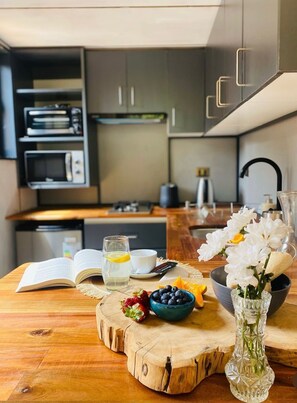 Cabaña Nordic doble deluxe | Eget kök | Pappersservetter