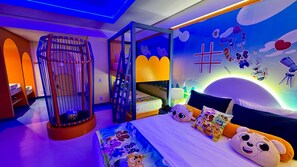 Turma Criamigos | Hypo-allergenic bedding, minibar, individually decorated - Mundo Criamigos Hotel Gramado (Gramado)