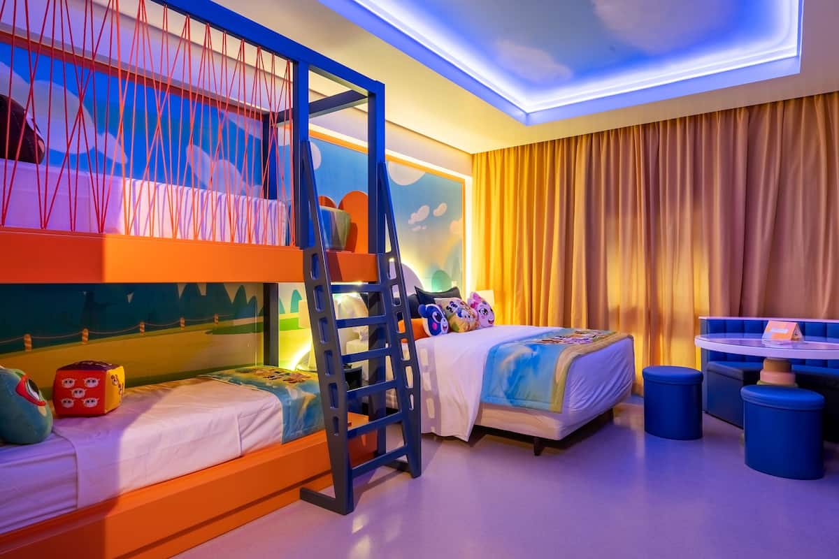 2 phòng ngủ, bộ đồ giường kháng dị ứng, minibar, trang trí khác biệt