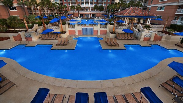 Pool - 2BR Villa at Marriott Oceanwatch in Myrtle Beach SC. (Myrtle Beach)