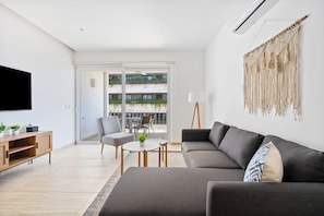 Living area - Cozy and Beautiful Loft With Roof Garden and Incredible Pool D403 (Bucerías)