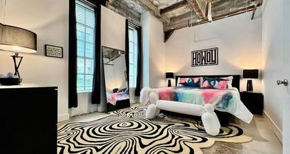 Swanky, Funky, Groovy, loft space Cincinnati, Ohio