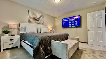 3 bedrooms, iron/ironing board, travel crib, WiFi
