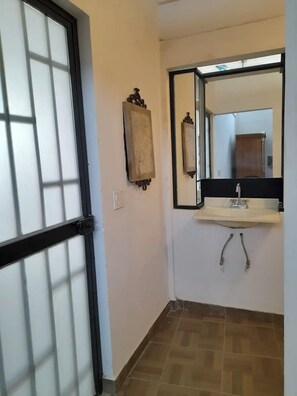 Towels, soap, toilet paper