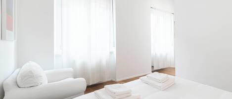 1 Schlafzimmer, Bügeleisen/Bügelbrett, kostenloses WLAN, Bettwäsche