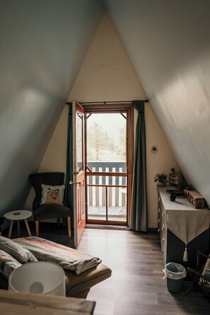 Interior - Off-Grid A-Frame Escape  - Wildlife, fresh air. (Florissant)