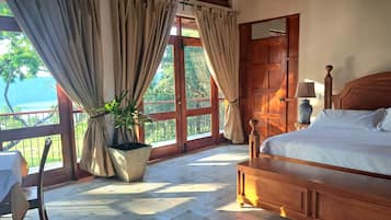 Chambre Double Luxe, 1 trĂšs grand lit, vue lagon