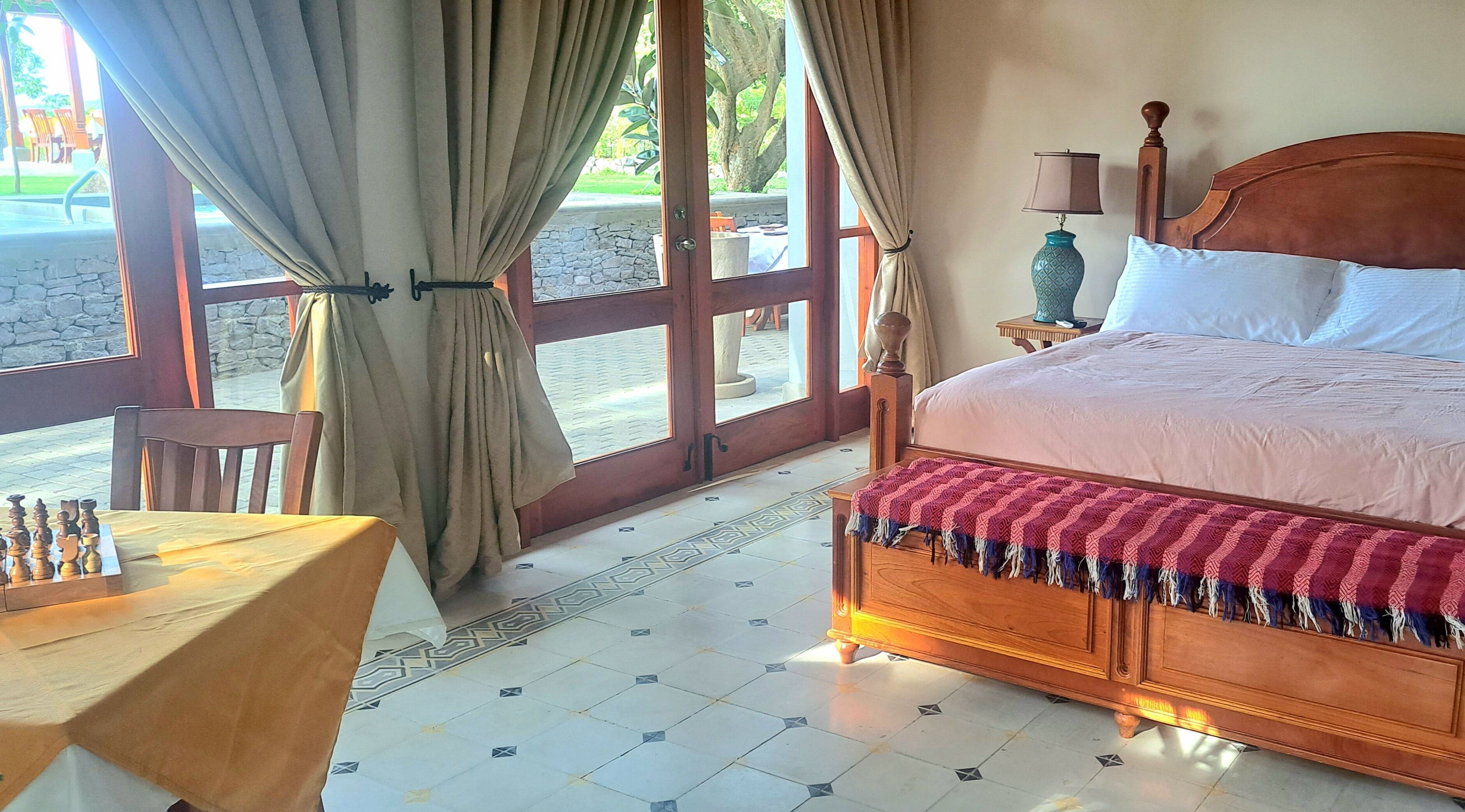 Deluxe Double Room, Garden View | Desk, iron/ironing board, free WiFi