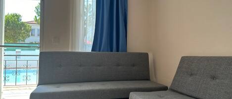 Family Apartment, Balcony, Pool View