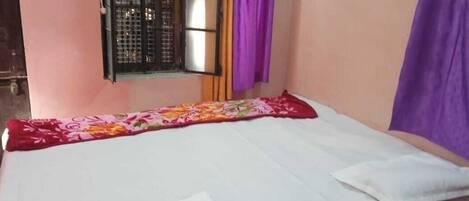 1 bedroom, iron/ironing board, bed sheets
