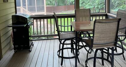 Walk to everything, directly on the Chattahoochee River, in Alpine Helen, GA