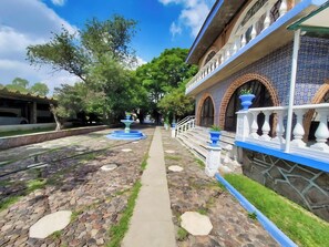 Fassade der Unterkunft