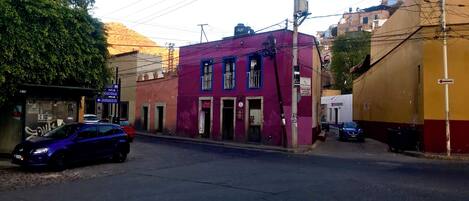 Façade de l’hébergement