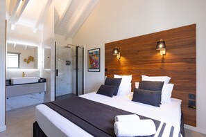 Suite Caribéenne with View #5 | 1 soverom, sengetøy av topp kvalitet, minibar og safe på rommet