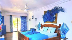 Deluxe Double Room, Garden View | Egyptian cotton sheets, premium bedding, Select Comfort beds, desk - Blue Palm Resort Ghana  (Prampram)