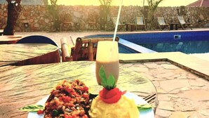 Food court - Blue Palm Resort Ghana  (Prampram)
