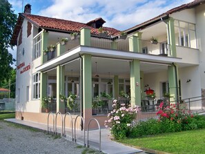 Façade de l’hébergement